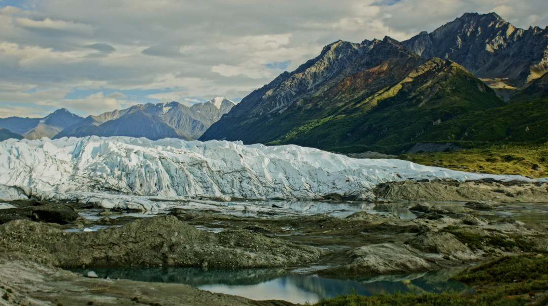 Denali National Park with Denali Peak in the Background