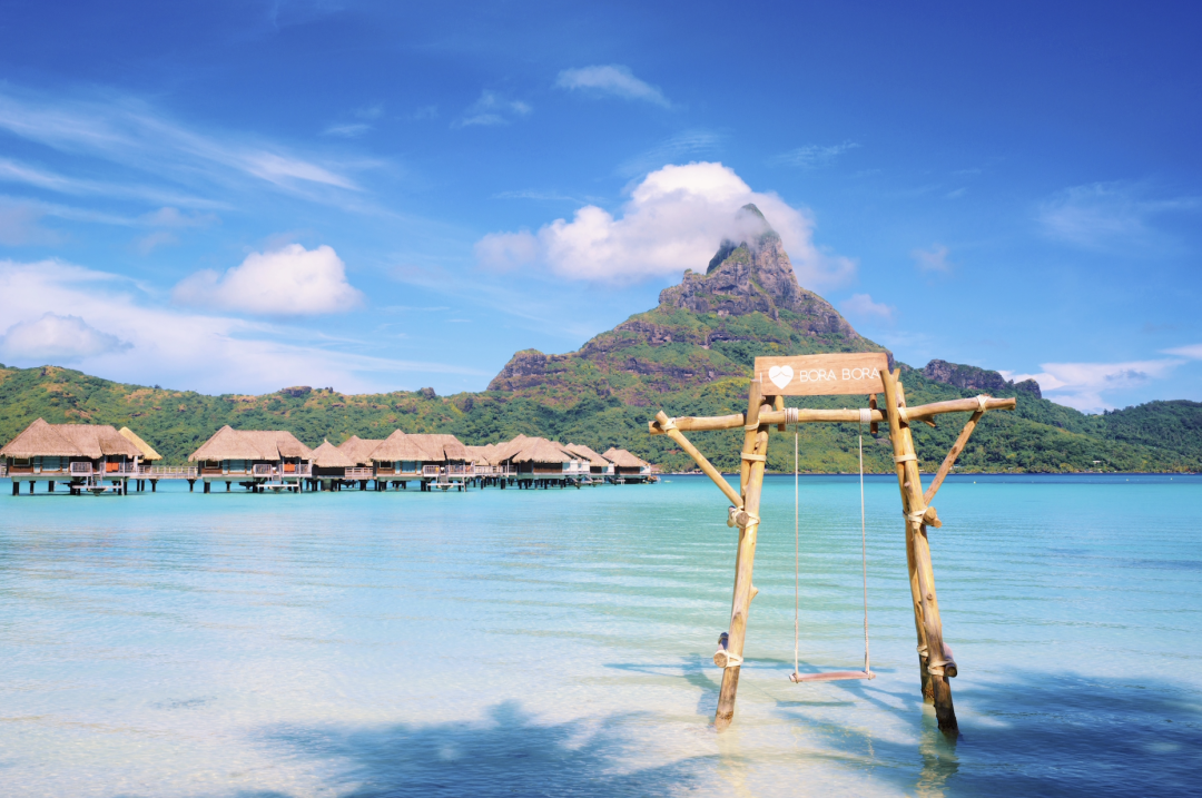 Four Seasons Bora Bora overwater bungalow