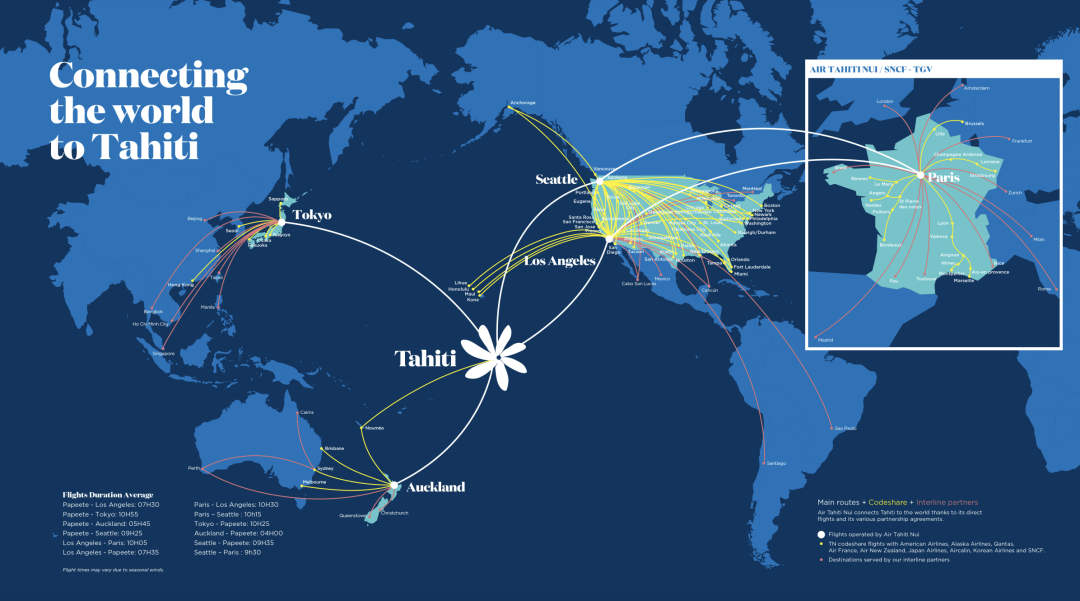 Moorea's lush green mountains
